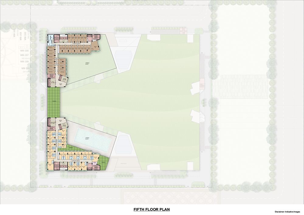 Fifth Floor Plan