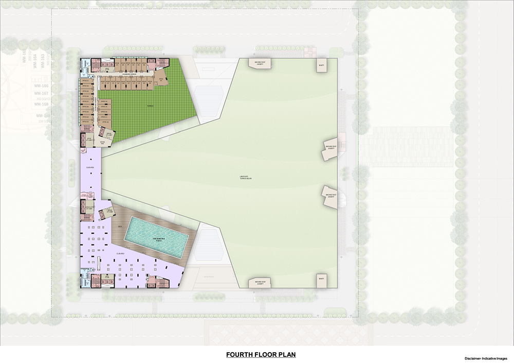 Fourth Floor Plan