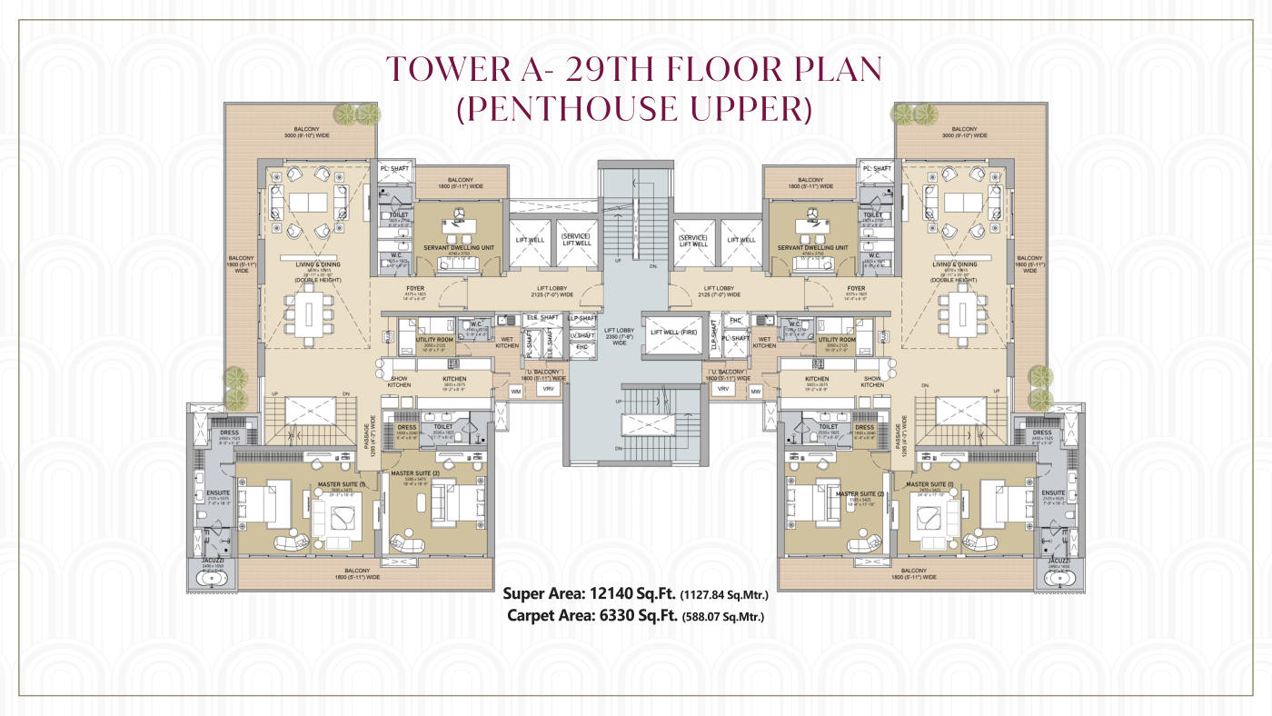 Tower A Penthouse Upper
