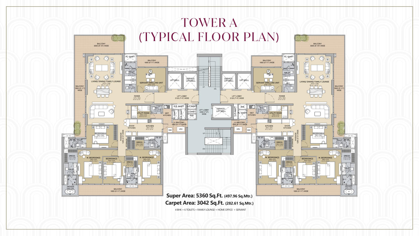 Tower A Typical Floor