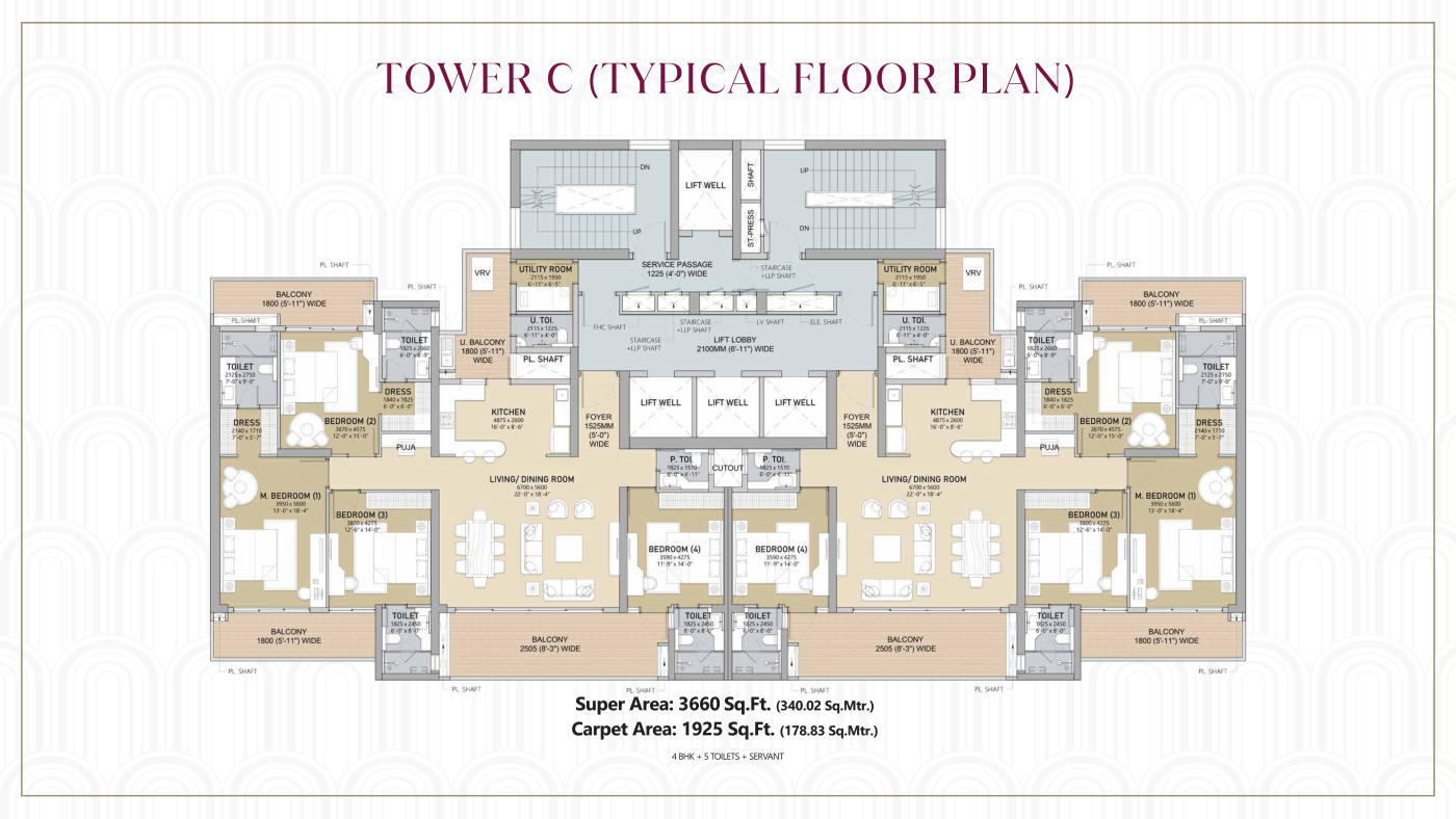 Tower C Typical Floor