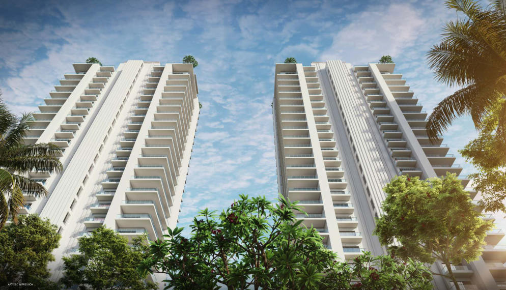 Omaxe Residences landscaped development
